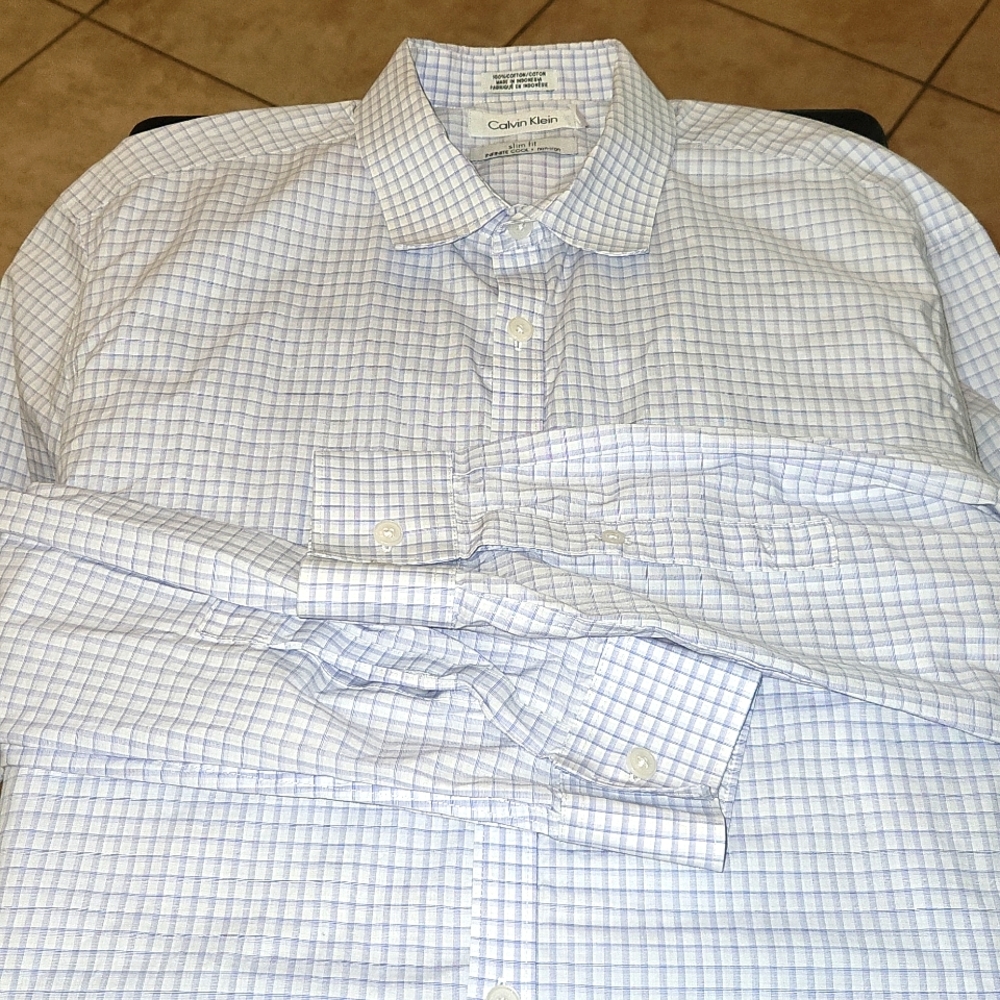 Calvin Klein Slim Fit Button Up